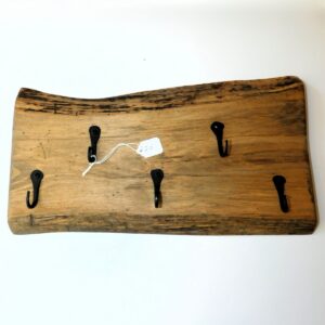 Wooden key chain hooks