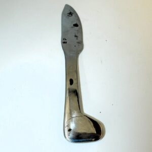 Railroad spike knife